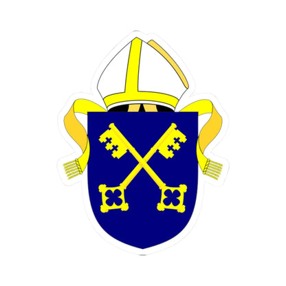Diocese of Gloucester arms (England) (Coat of Arms) STICKER Vinyl Kiss-Cut Decal 2 Inch White - The Sticker Space