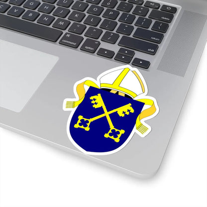 Diocese of Gloucester arms (England) (Coat of Arms) STICKER Vinyl Kiss-Cut Decal - The Sticker Space