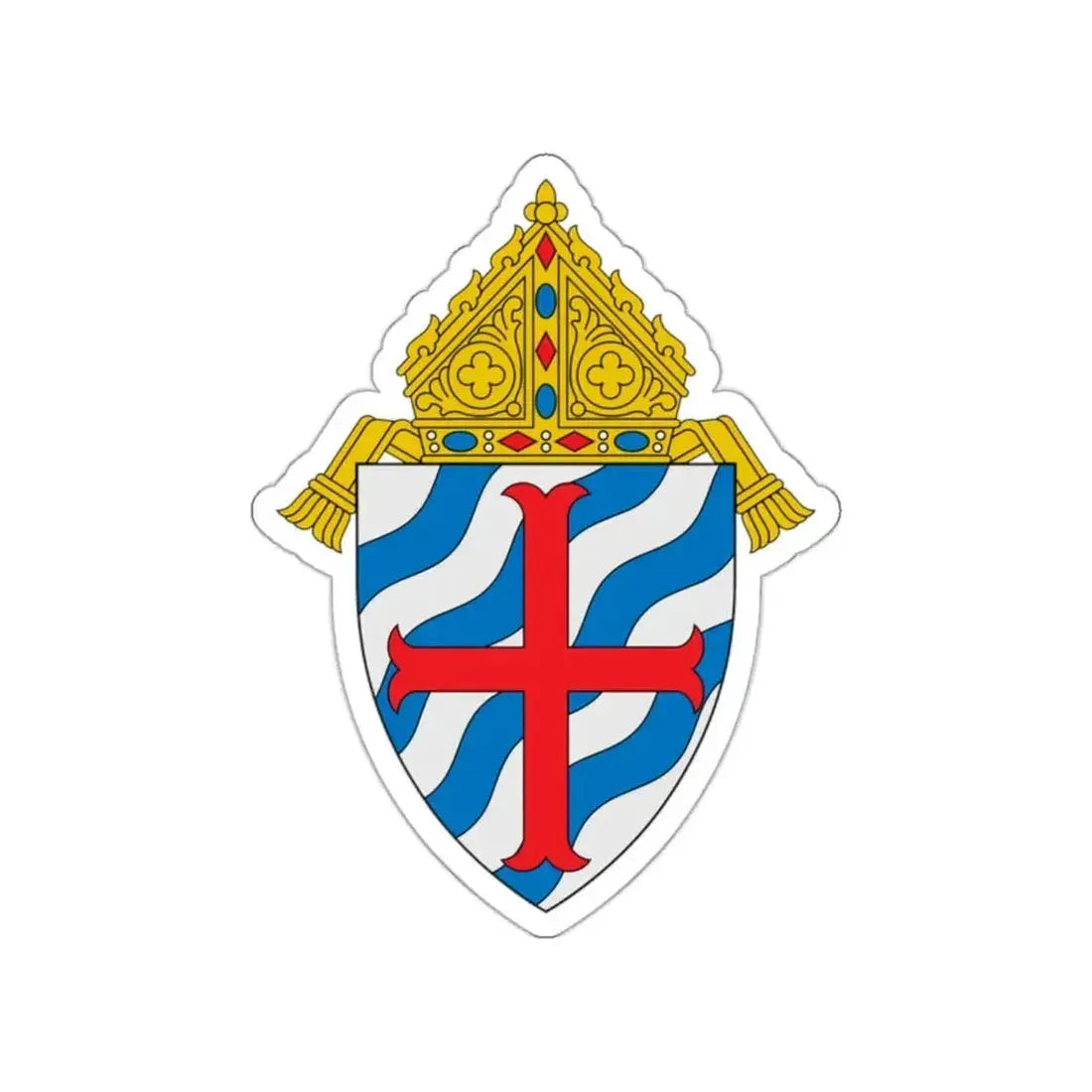 Diocese of Grand Rapids - STICKER Vinyl Die-Cut Decal - The Sticker Space