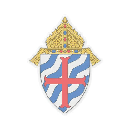 Diocese of Grand Rapids - STICKER Vinyl Kiss-Cut Decal 2 Inch Transparent - The Sticker Space
