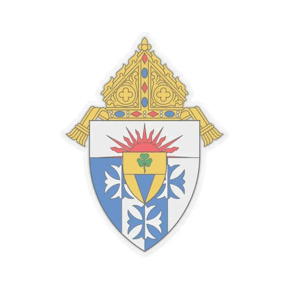 Diocese of Great Falls Billings - STICKER Vinyl Kiss-Cut Decal 3 Inch Transparent - The Sticker Space