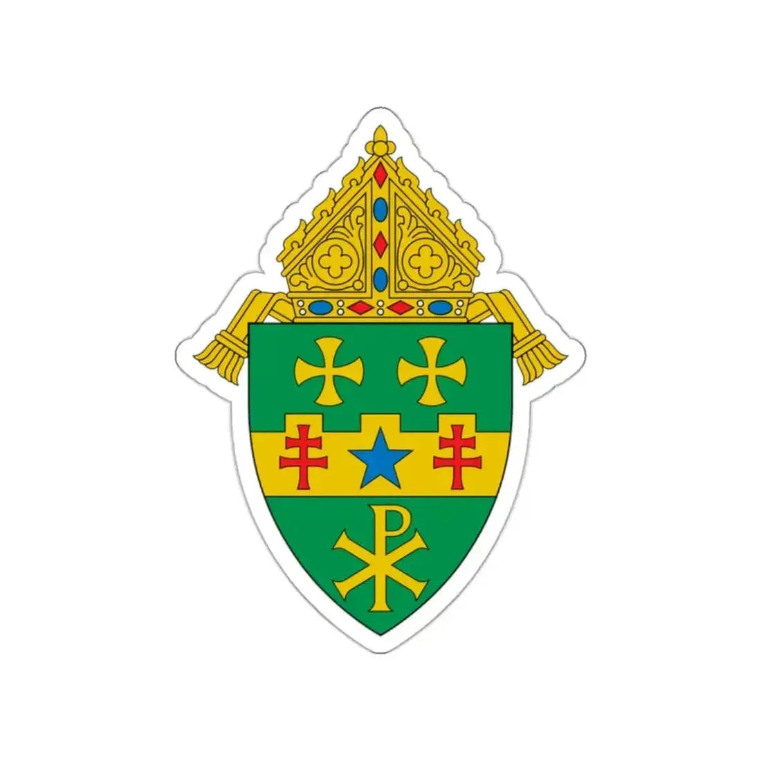 Diocese of Greensburg - STICKER Vinyl Die-Cut Decal - The Sticker Space