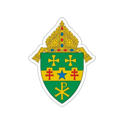 Diocese of Greensburg - STICKER Vinyl Die-Cut Decal White Die-Cut 3 Inch - The Sticker Space