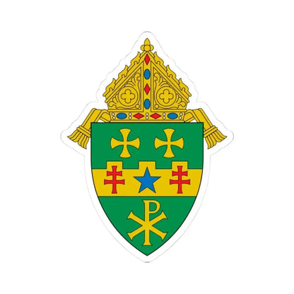 Diocese of Greensburg - STICKER Vinyl Kiss-Cut Decal 3 Inch White - The Sticker Space