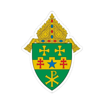 Diocese of Greensburg - STICKER Vinyl Kiss-Cut Decal 4 Inch White - The Sticker Space