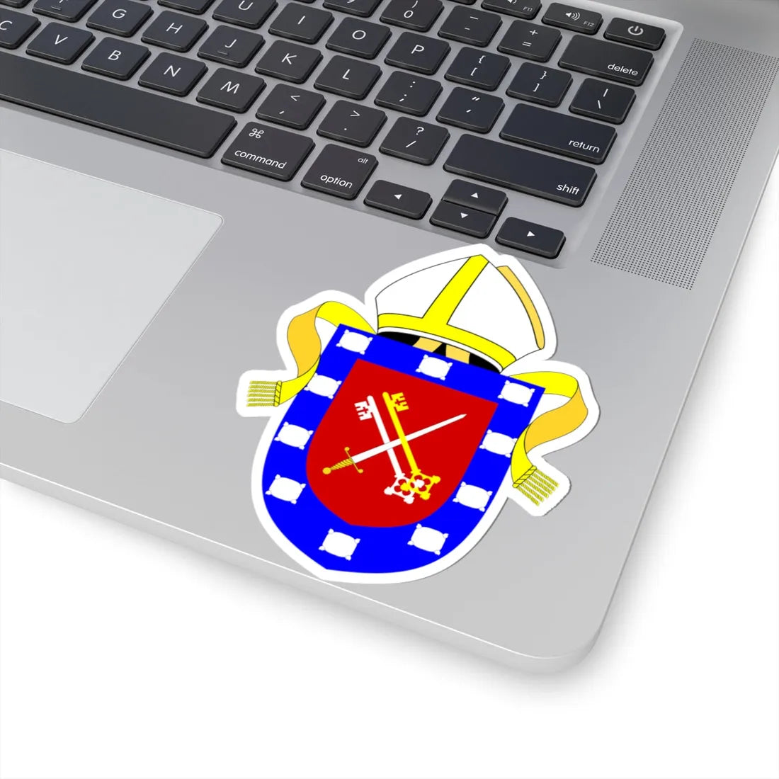 Diocese of Guildford arms (England) (Coat of Arms) STICKER Vinyl Kiss-Cut Decal - The Sticker Space