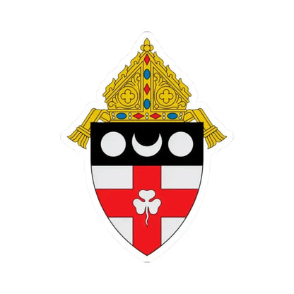 Diocese of Harrisburg - STICKER Vinyl Kiss-Cut Decal 2 Inch White - The Sticker Space