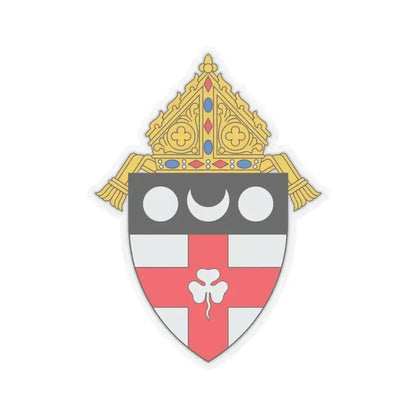 Diocese of Harrisburg - STICKER Vinyl Kiss-Cut Decal 3 Inch Transparent - The Sticker Space
