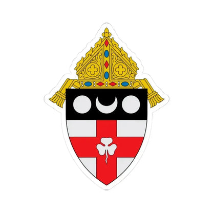 Diocese of Harrisburg - STICKER Vinyl Kiss-Cut Decal 3 Inch White - The Sticker Space