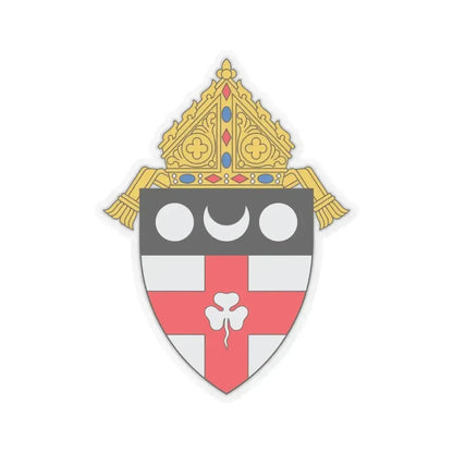 Diocese of Harrisburg - STICKER Vinyl Kiss-Cut Decal 4 Inch Transparent - The Sticker Space
