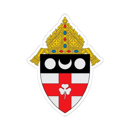 Diocese of Harrisburg - STICKER Vinyl Kiss-Cut Decal 6 Inch White - The Sticker Space