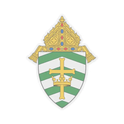 Diocese of Helena - STICKER Vinyl Kiss-Cut Decal 3 Inch Transparent - The Sticker Space
