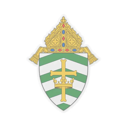 Diocese of Helena - STICKER Vinyl Kiss-Cut Decal 4 Inch Transparent - The Sticker Space