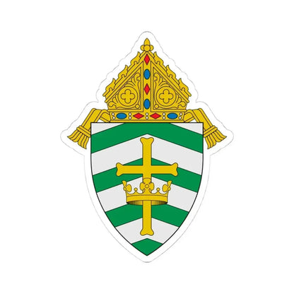 Diocese of Helena - STICKER Vinyl Kiss-Cut Decal 4 Inch White - The Sticker Space