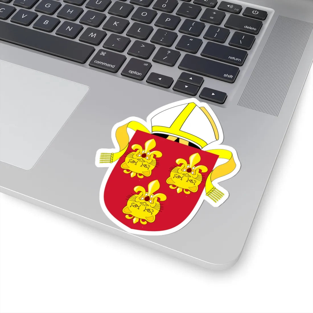 Diocese of Hereford arms (England) (Coat of Arms) STICKER Vinyl Kiss-Cut Decal - The Sticker Space