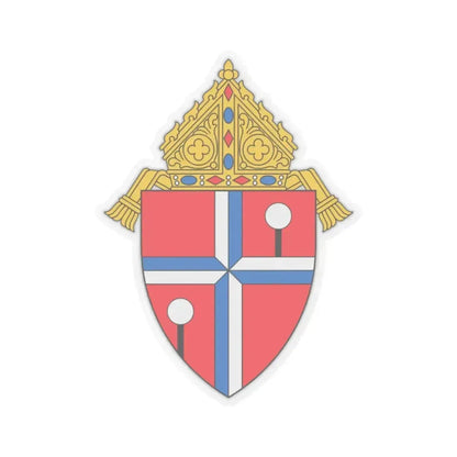 Diocese of Honolulu - STICKER Vinyl Kiss-Cut Decal 2 Inch Transparent - The Sticker Space