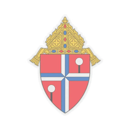 Diocese of Honolulu - STICKER Vinyl Kiss-Cut Decal 3 Inch Transparent - The Sticker Space