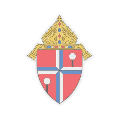 Diocese of Honolulu - STICKER Vinyl Kiss-Cut Decal 6 Inch Transparent - The Sticker Space