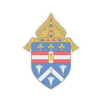 Diocese of Houma Thibodaux - STICKER Vinyl Kiss-Cut Decal 2 Inch Transparent - The Sticker Space