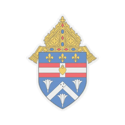 Diocese of Houma Thibodaux - STICKER Vinyl Kiss-Cut Decal 3 Inch Transparent - The Sticker Space