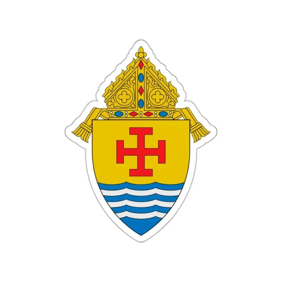 Diocese of Jackson - STICKER Vinyl Die-Cut Decal - The Sticker Space