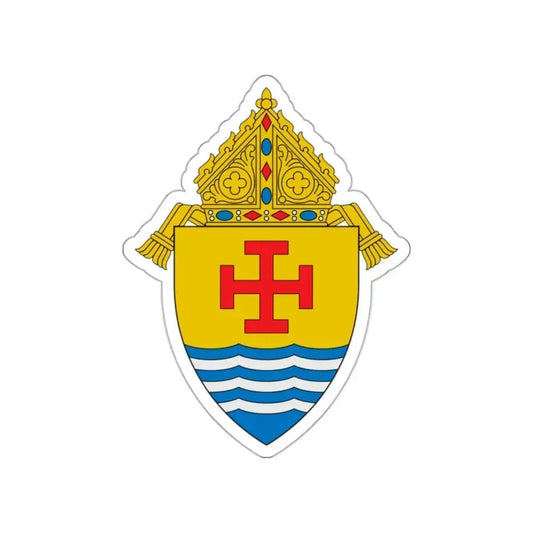 Diocese of Jackson - STICKER Vinyl Die-Cut Decal White Die-Cut 2 Inch - The Sticker Space