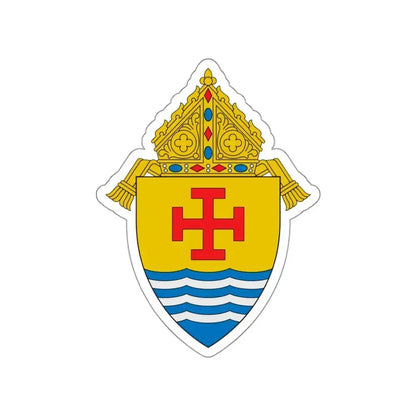 Diocese of Jackson - STICKER Vinyl Die-Cut Decal White Die-Cut 3 Inch - The Sticker Space