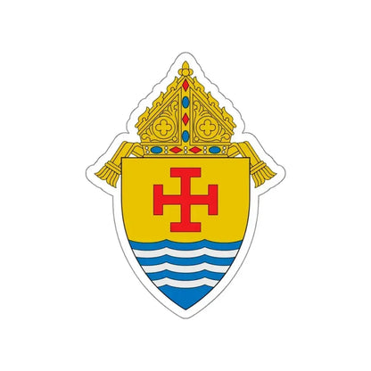 Diocese of Jackson - STICKER Vinyl Die-Cut Decal White Die-Cut 4 Inch - The Sticker Space