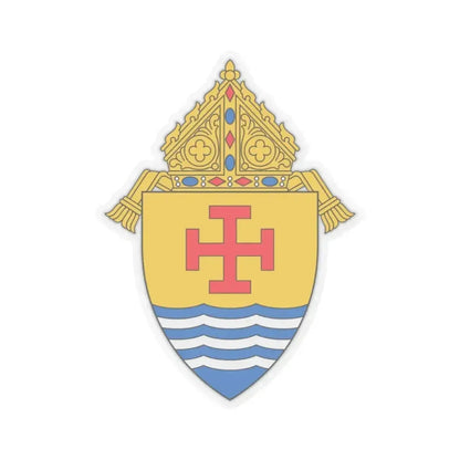 Diocese of Jackson - STICKER Vinyl Kiss-Cut Decal 2 Inch Transparent - The Sticker Space