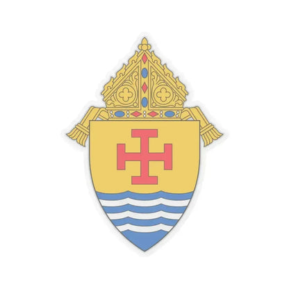 Diocese of Jackson - STICKER Vinyl Kiss-Cut Decal 3 Inch Transparent - The Sticker Space