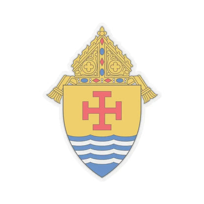 Diocese of Jackson - STICKER Vinyl Kiss-Cut Decal 6 Inch Transparent - The Sticker Space