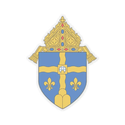 Diocese of Joliet in Illinois - STICKER Vinyl Kiss-Cut Decal 4 Inch Transparent - The Sticker Space