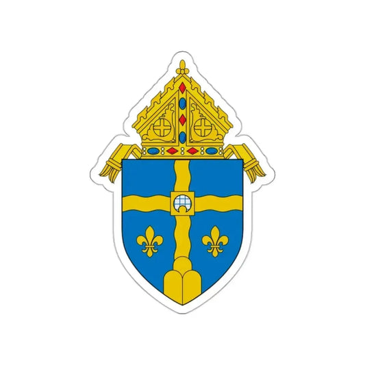 Diocese of Joliet - STICKER Vinyl Die-Cut Decal White Die-Cut 2 Inch - The Sticker Space