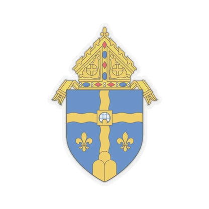 Diocese of Joliet - STICKER Vinyl Kiss-Cut Decal 2 Inch Transparent - The Sticker Space