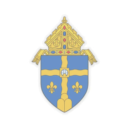 Diocese of Joliet - STICKER Vinyl Kiss-Cut Decal 6 Inch Transparent - The Sticker Space