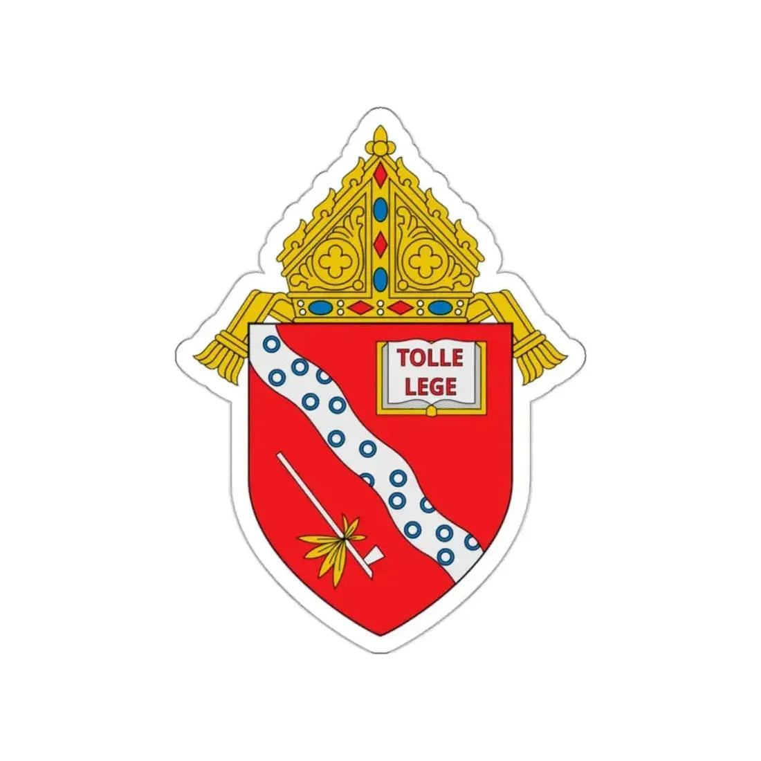 Diocese of Kalamazoo - STICKER Vinyl Die-Cut Decal - The Sticker Space