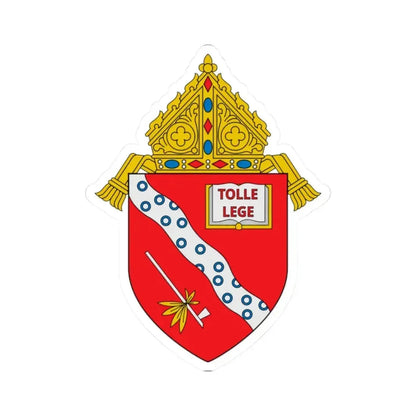 Diocese of Kalamazoo - STICKER Vinyl Kiss-Cut Decal 2 Inch White - The Sticker Space