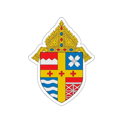 Diocese of Knoxville - STICKER Vinyl Die-Cut Decal White Die-Cut 3 Inch - The Sticker Space