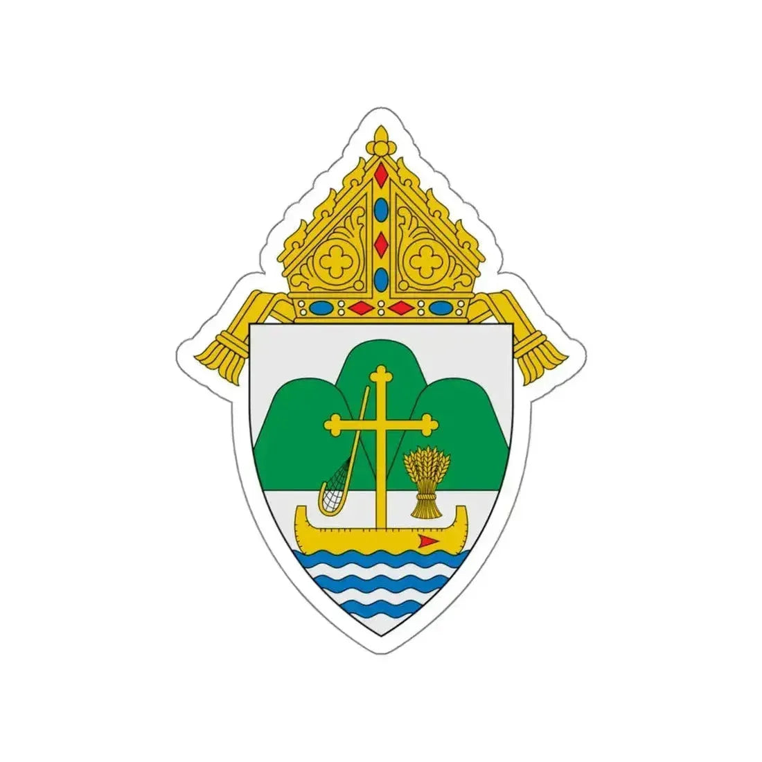 Diocese of La Crosse - STICKER Vinyl Die-Cut Decal - The Sticker Space
