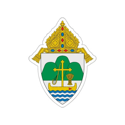 Diocese of La Crosse - STICKER Vinyl Die-Cut Decal White Die-Cut 2 Inch - The Sticker Space