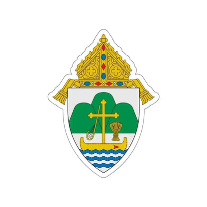 Diocese of La Crosse - STICKER Vinyl Die-Cut Decal White Die-Cut 6 Inch - The Sticker Space
