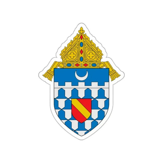 Diocese of Lafayette in Indiana - STICKER Vinyl Die-Cut Decal White Die-Cut 2 Inch - The Sticker Space