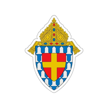 Diocese of Lafayette in Louisiana - STICKER Vinyl Die-Cut Decal White Die-Cut 6 Inch - The Sticker Space