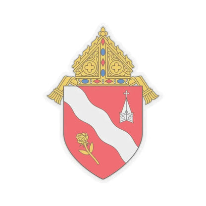 Diocese of Laredo - STICKER Vinyl Kiss-Cut Decal 2 Inch Transparent - The Sticker Space