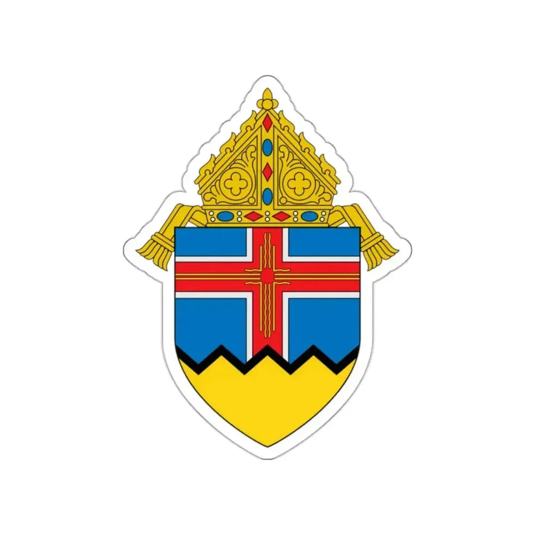 Diocese of Las Cruces - STICKER Vinyl Die-Cut Decal - The Sticker Space