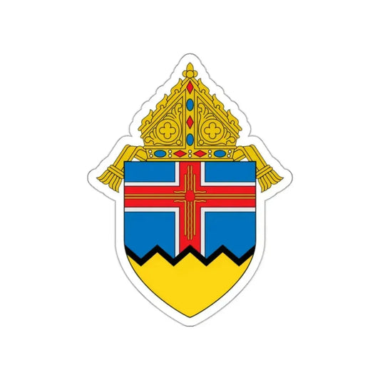 Diocese of Las Cruces - STICKER Vinyl Die-Cut Decal White Die-Cut 2 Inch - The Sticker Space