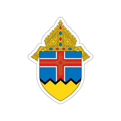 Diocese of Las Cruces - STICKER Vinyl Die-Cut Decal White Die-Cut 3 Inch - The Sticker Space