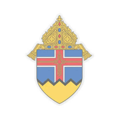 Diocese of Las Cruces - STICKER Vinyl Kiss-Cut Decal 2 Inch Transparent - The Sticker Space