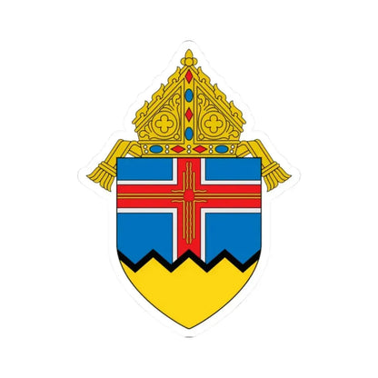 Diocese of Las Cruces - STICKER Vinyl Kiss-Cut Decal 2 Inch White - The Sticker Space