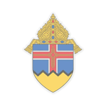 Diocese of Las Cruces - STICKER Vinyl Kiss-Cut Decal 4 Inch Transparent - The Sticker Space